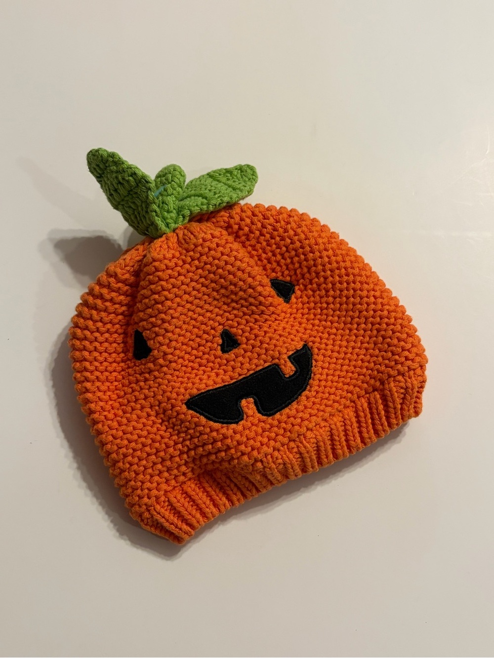 0-3 Month Halloween Baby Pumpkin Knit Hat Cute Photoshoot Outfit